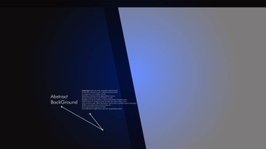 Soyut poligonal vektör arka plan. Mavi geometrik vektör çizim. Yaratıcı tasarım şablonu