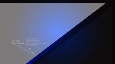 Soyut poligonal vektör arka plan. Mavi geometrik vektör çizim. Yaratıcı tasarım şablonu