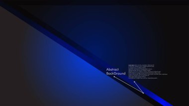 Soyut poligonal vektör arka plan. Mavi geometrik vektör çizim. Yaratıcı tasarım şablonu