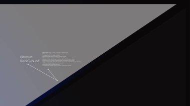 Soyut poligonal vektör arka plan. Mavi geometrik vektör çizim. Yaratıcı tasarım şablonu