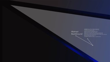 Soyut poligonal vektör arka plan. Mavi geometrik vektör çizim. Yaratıcı tasarım şablonu