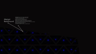 Soyut poligonal vektör arka plan. Mavi geometrik vektör çizim. Yaratıcı tasarım şablonu