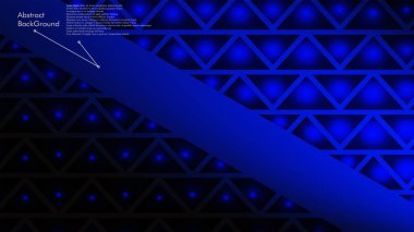 Soyut poligonal vektör arka plan. Mavi geometrik vektör çizim. Yaratıcı tasarım şablonu