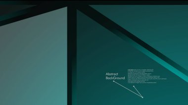 Soyut poligonal vektör arka plan. Mavi geometrik vektör çizim. Yaratıcı tasarım şablonu