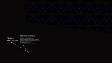 Soyut poligonal vektör arka plan. Mavi geometrik vektör çizim. Yaratıcı tasarım şablonu