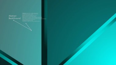 Soyut poligonal vektör arka plan. Mavi geometrik vektör çizim. Yaratıcı tasarım şablonu