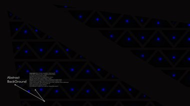 Soyut poligonal vektör arka plan. Mavi geometrik vektör çizim. Yaratıcı tasarım şablonu