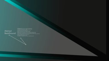 Soyut poligonal vektör arka plan. Mavi geometrik vektör çizim. Yaratıcı tasarım şablonu