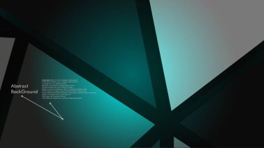 Soyut poligonal vektör arka plan. Mavi geometrik vektör çizim. Yaratıcı tasarım şablonu