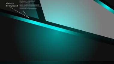 Soyut poligonal vektör arka plan. Mavi geometrik vektör çizim. Yaratıcı tasarım şablonu