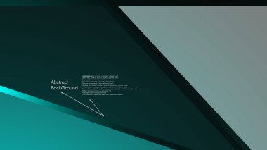 Soyut poligonal vektör arka plan. Geometrik vektör çizim. Yaratıcı tasarım şablonu