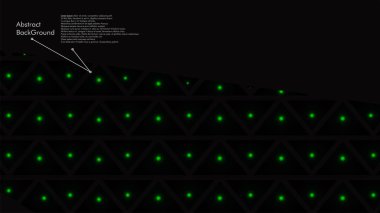 Soyut poligonal vektör arka plan. Geometrik vektör çizim. Yaratıcı tasarım şablonu