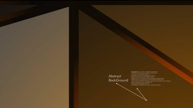 Soyut poligonal vektör arka plan. Geometrik vektör çizim. Yaratıcı tasarım şablonu