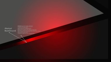 Soyut poligonal vektör arka plan. Geometrik vektör çizim. Yaratıcı tasarım şablonu