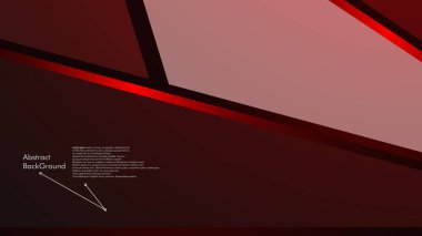 Soyut poligonal vektör arka plan. Geometrik vektör çizim. Yaratıcı tasarım şablonu