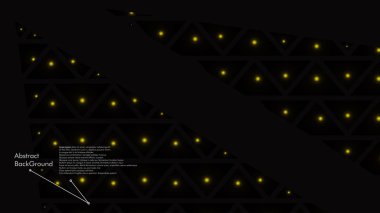 Soyut poligonal vektör arka plan. Geometrik vektör çizim. Yaratıcı tasarım şablonu