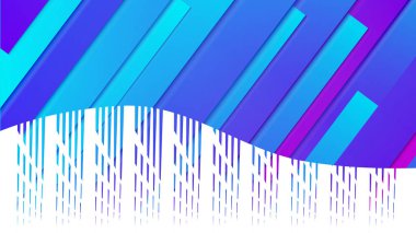 soyut mavi arka plan. diyagonal çizgiler ve şeritler illüstrasyon dijital