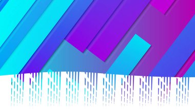 soyut mavi arka plan. diyagonal çizgiler ve şeritler illüstrasyon dijital