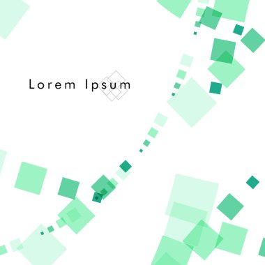 Pastel renkler yeşil vektör kutusu arka planlar