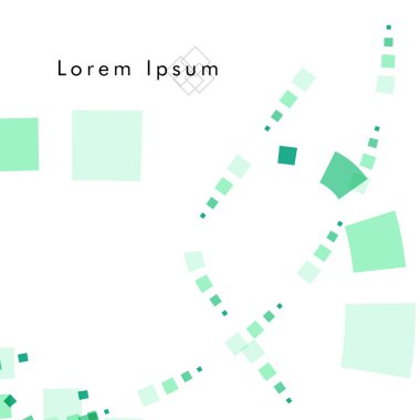 Pastel renkler yeşil vektör kutusu arka planlar