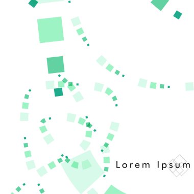 Pastel renkler yeşil vektör kutusu arka planlar