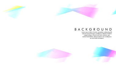 soyut geometrik arka plan renk ve şekillerin bir karışımı ile ışık kavramı