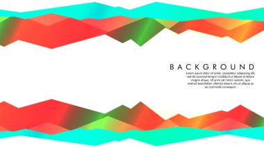 soyut geometrik arka plan renk ve şekillerin bir karışımı ile ışık kavramı