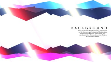 soyut geometrik arka plan renk ve şekillerin bir karışımı ile ışık kavramı