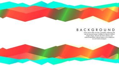 soyut geometrik arka plan renk ve şekillerin bir karışımı ile ışık kavramı