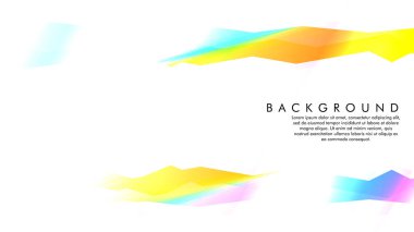 soyut geometrik arka plan renk ve şekillerin bir karışımı ile ışık kavramı