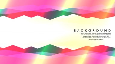 soyut geometrik arka plan renk ve şekillerin bir karışımı ile ışık kavramı