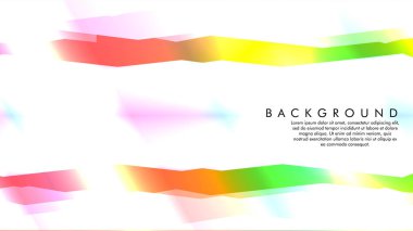 soyut geometrik arka plan renk ve şekillerin bir karışımı ile ışık kavramı