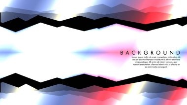 soyut geometrik arka plan renk ve şekillerin bir karışımı ile ışık kavramı