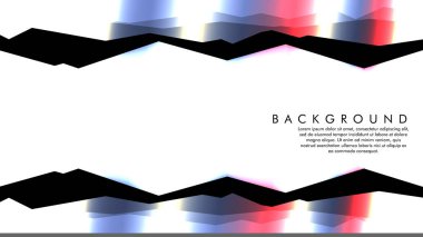 soyut geometrik arka plan renk ve şekillerin bir karışımı ile ışık kavramı