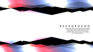 soyut geometrik arka plan renk ve şekillerin bir karışımı ile ışık kavramı