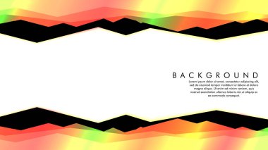 soyut geometrik arka plan renk ve şekillerin bir karışımı ile ışık kavramı