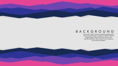 renkler ve şekillerin bir karışımı ile soyut geometrik arka plan kavramı