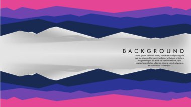 renkler ve şekillerin bir karışımı ile soyut geometrik arka plan kavramı