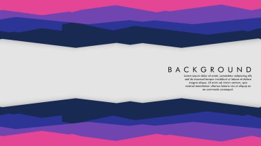 renkler ve şekillerin bir karışımı ile soyut geometrik arka plan kavramı