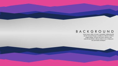 renkler ve şekillerin bir karışımı ile soyut geometrik arka plan kavramı