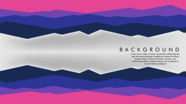 renkler ve şekillerin bir karışımı ile soyut geometrik arka plan kavramı