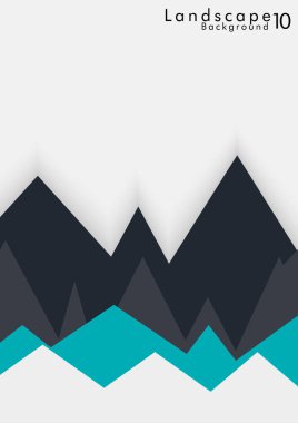 Vektör Soyut Basit Yatay Arka Plan