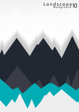 Vektör Soyut Basit Yatay Arka Plan