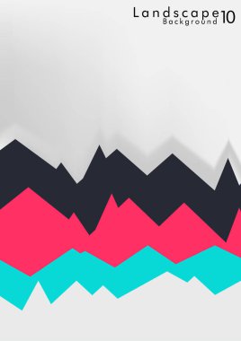 Vektör Soyut Basit Yatay Arka Plan