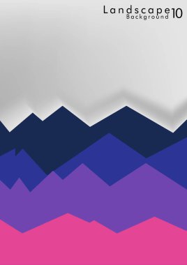 Vektör Soyut Basit Yatay Arka Plan