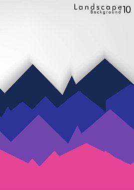 Vektör Soyut Basit Yatay Arka Plan