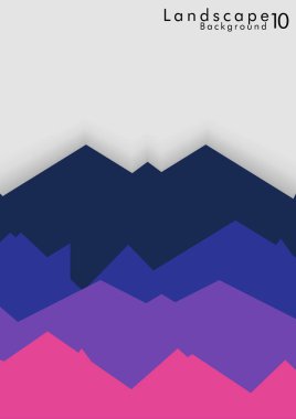 Vektör Soyut Basit Yatay Arka Plan