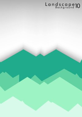 Vektör Soyut Basit Yatay Arka Plan