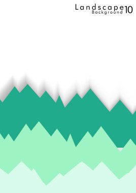 Vektör Soyut Basit Yatay Arka Plan