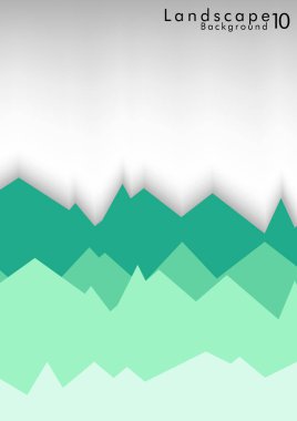 Vektör Soyut Basit Yatay Arka Plan